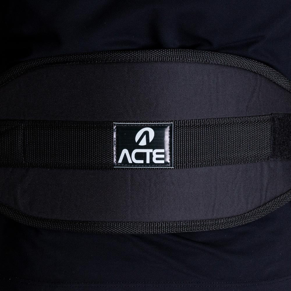 Cinto Estabilizador Coluna M Poliéster EVA T203-M Preto Acte