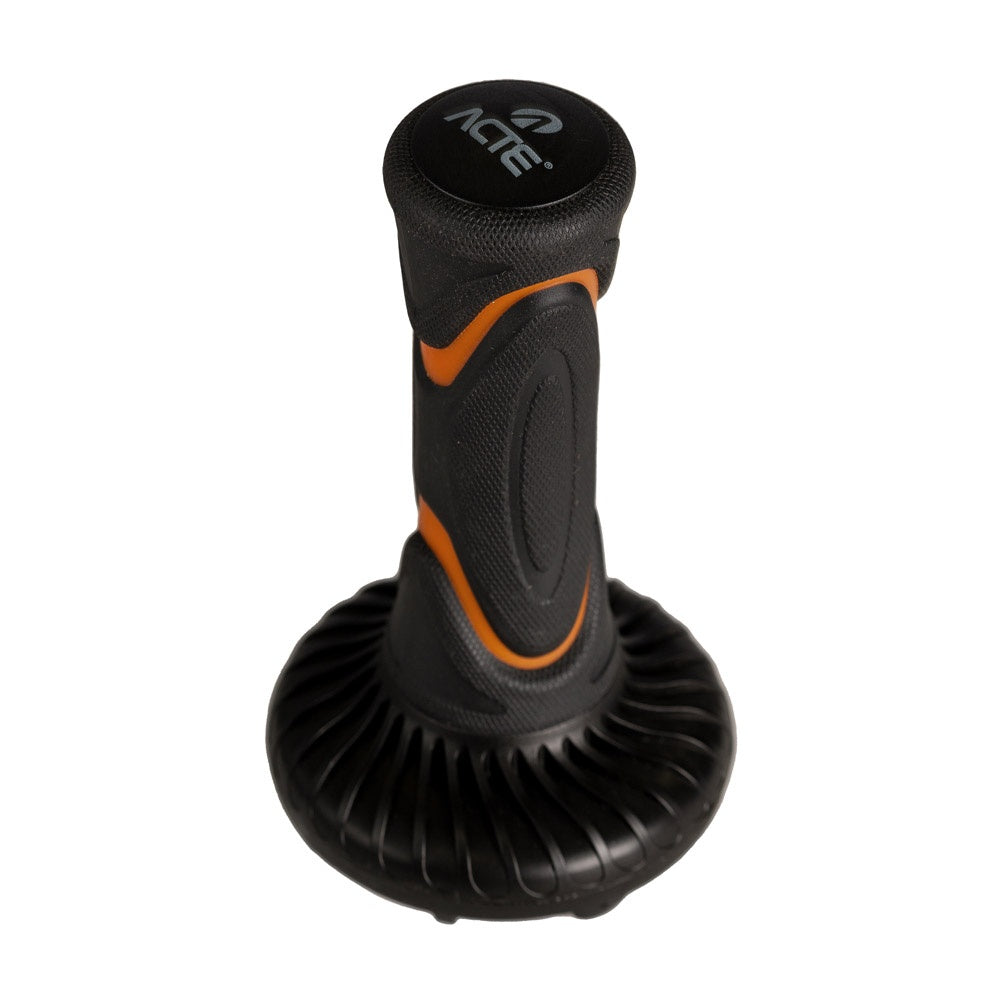 Massageador Roller Com Esferas, Preto e Laranja, T221, Acte Sports