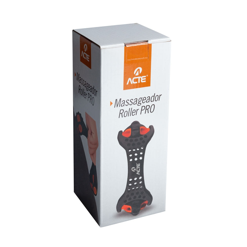 Massageador Roller Pro Preto e laranja T222 Acte Sports