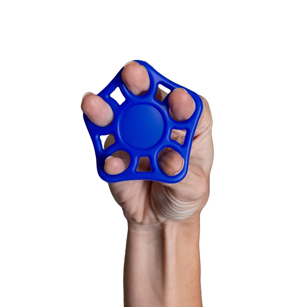 Fortalecedor Dedos 6,6x0,5cm Gel Sílica T224 Azul Acte