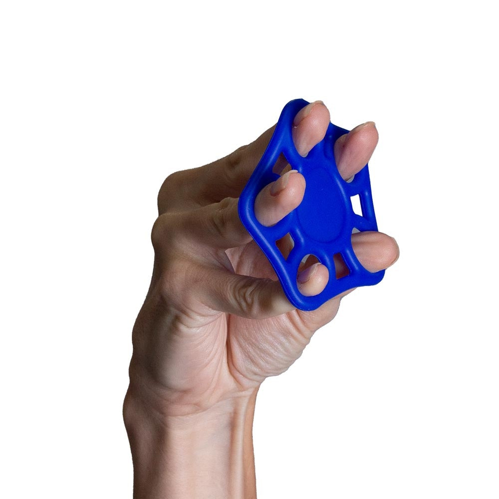 Fortalecedor Dedos 6,6x0,5cm Gel Sílica T224 Azul Acte