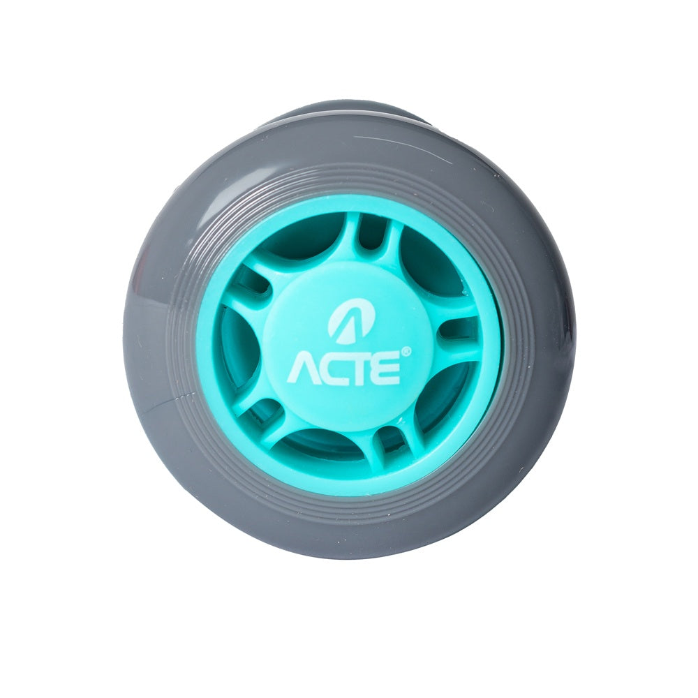 Rolo Massageador Pés e Mãos 17cm T225, Pvc, Massagem e Fisioterapia, Verde - Acte