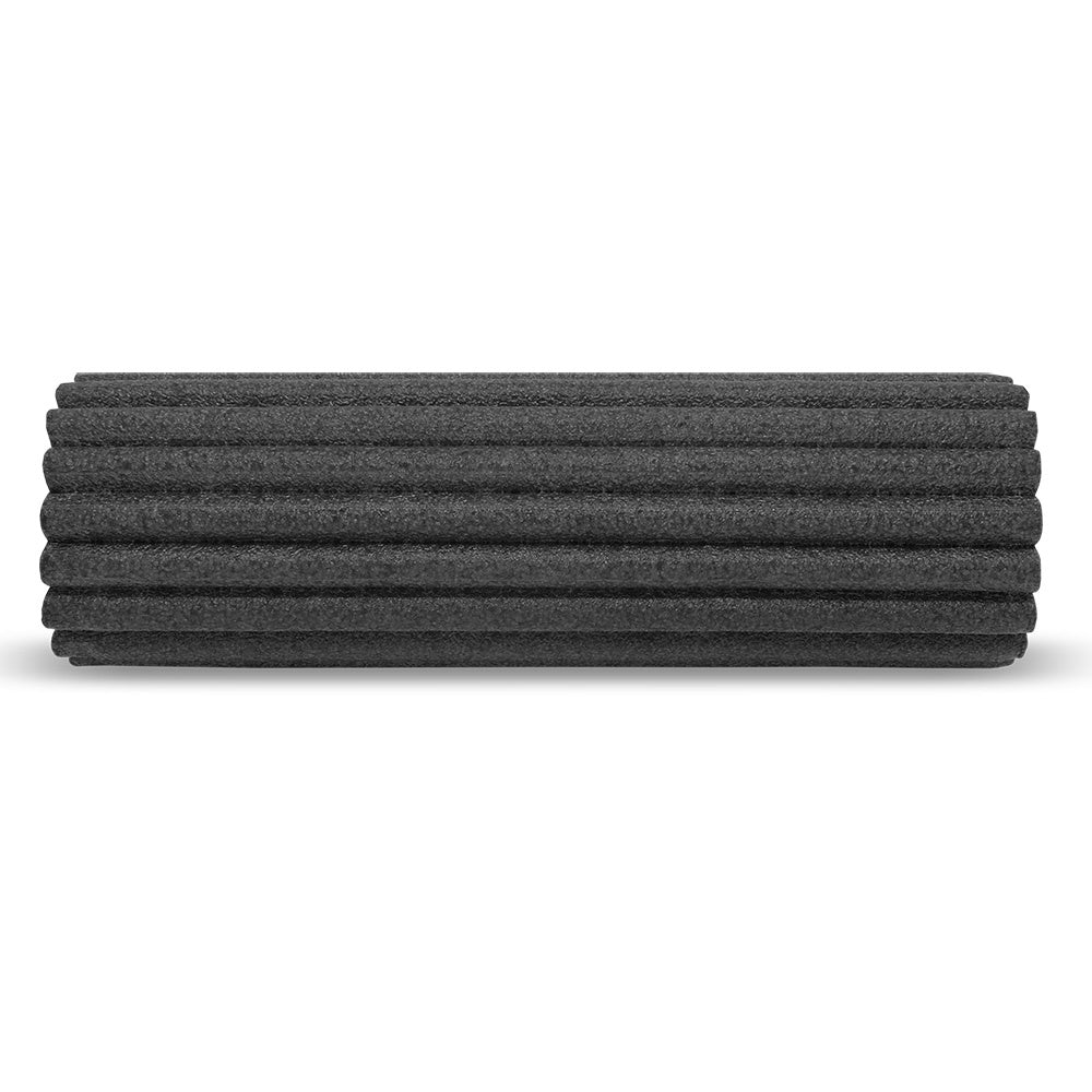 Kit Rolo Massagem 33cm T226, Pilates e Yoga, laranja - Acte