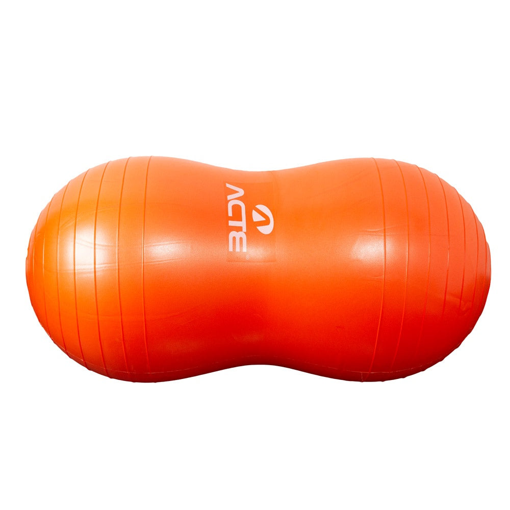 Bola Feijão 45x90 cm PVC Yoga Pilates T22 Laranja Acte