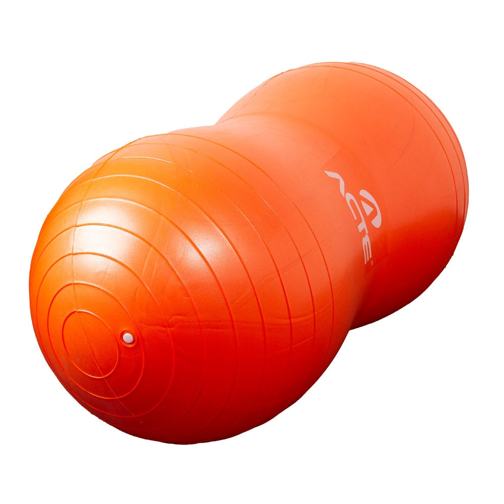 Bola Feijão 45x90 cm PVC Yoga Pilates T22 Laranja Acte