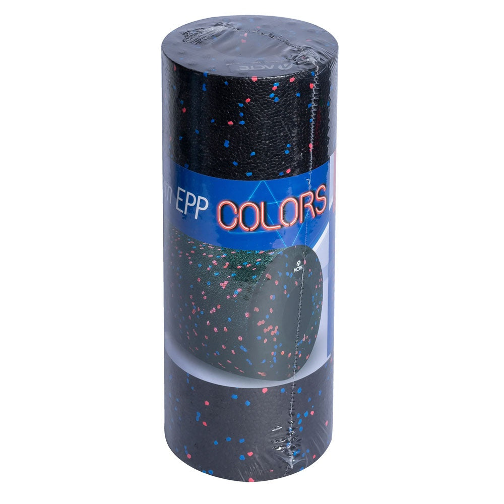 Rolo para Exercícios Relaxamento 33cm T233, Yoga, Pilates e Fisioterapia, Preto - Acte