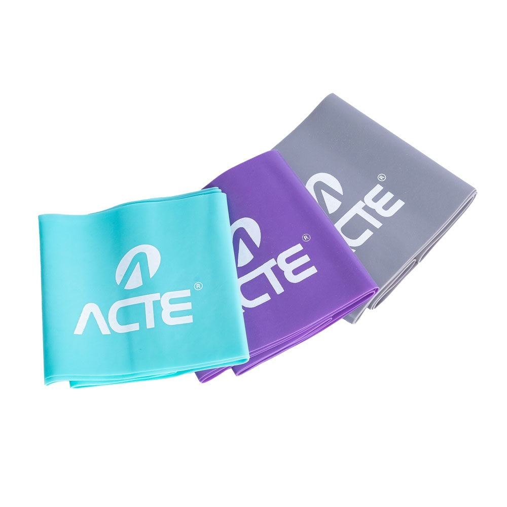 Kit 3 Loop Band Leve/Médio/Forte T234 Acte Sports