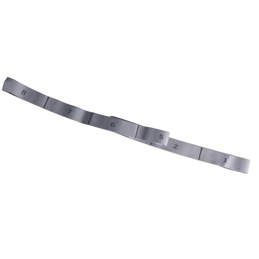Faixa Exercícios 115x4 cm Poliéster Borracha T262 Cinza Acte