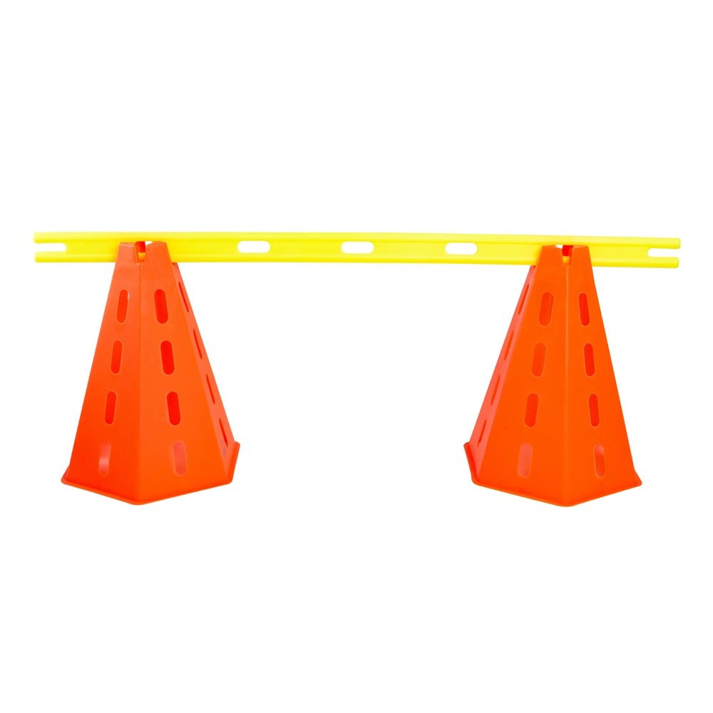 Cones Treino 20x30cm PE PVC T266 Laranja Amarelo Acte