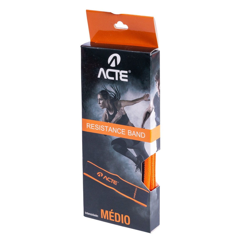Faixa de Resistência Média Laranja T268 Acte Sports