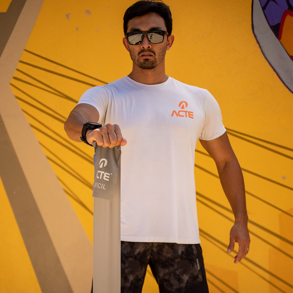 Kit 3 Faixas Elásticas + 3 Mini Bands Fácil / Médio / Difícil T270 Acte Sports