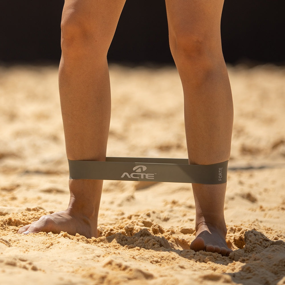 Kit 3 Faixas Elásticas + 3 Mini Bands Fácil / Médio / Difícil T270 Acte Sports