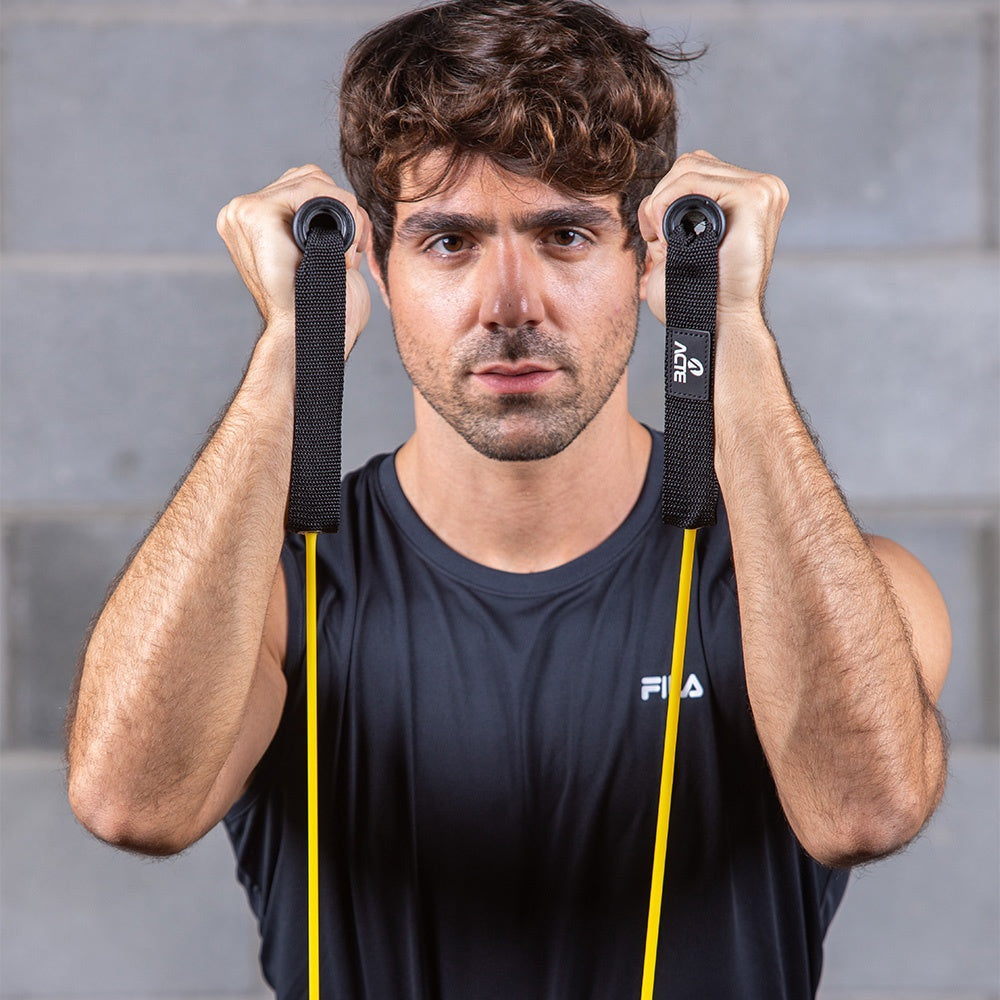 Extensor para Braços e Pernas, Resistência Leve, 113cm de Com., T28-L, Acte Sports