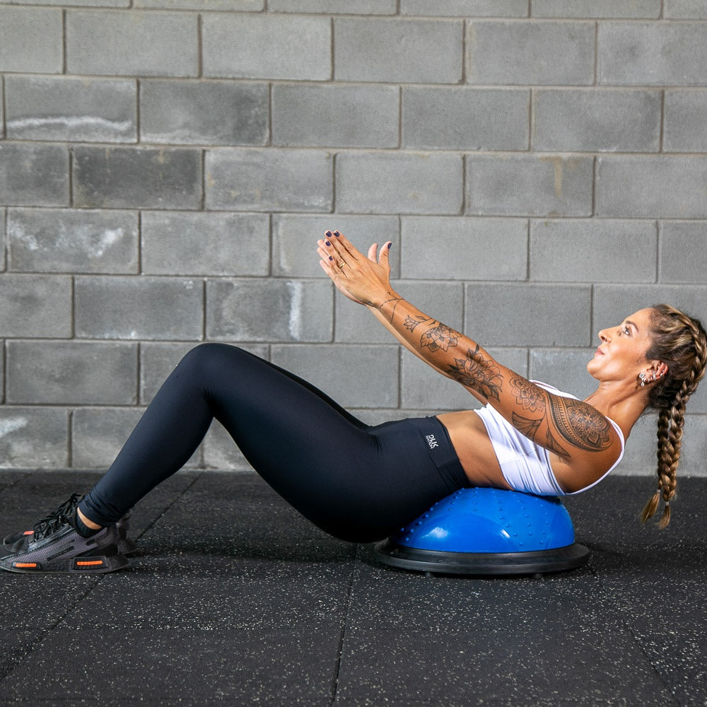 Meia Bola 17x46 cm PVC Sistema Antiestouro T282 Azul Acte