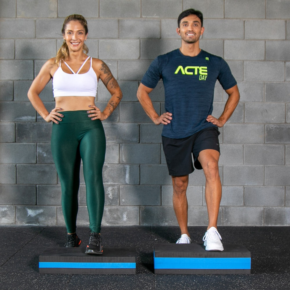 Step 60x30 cm EVA T286 Preto Azul Acte