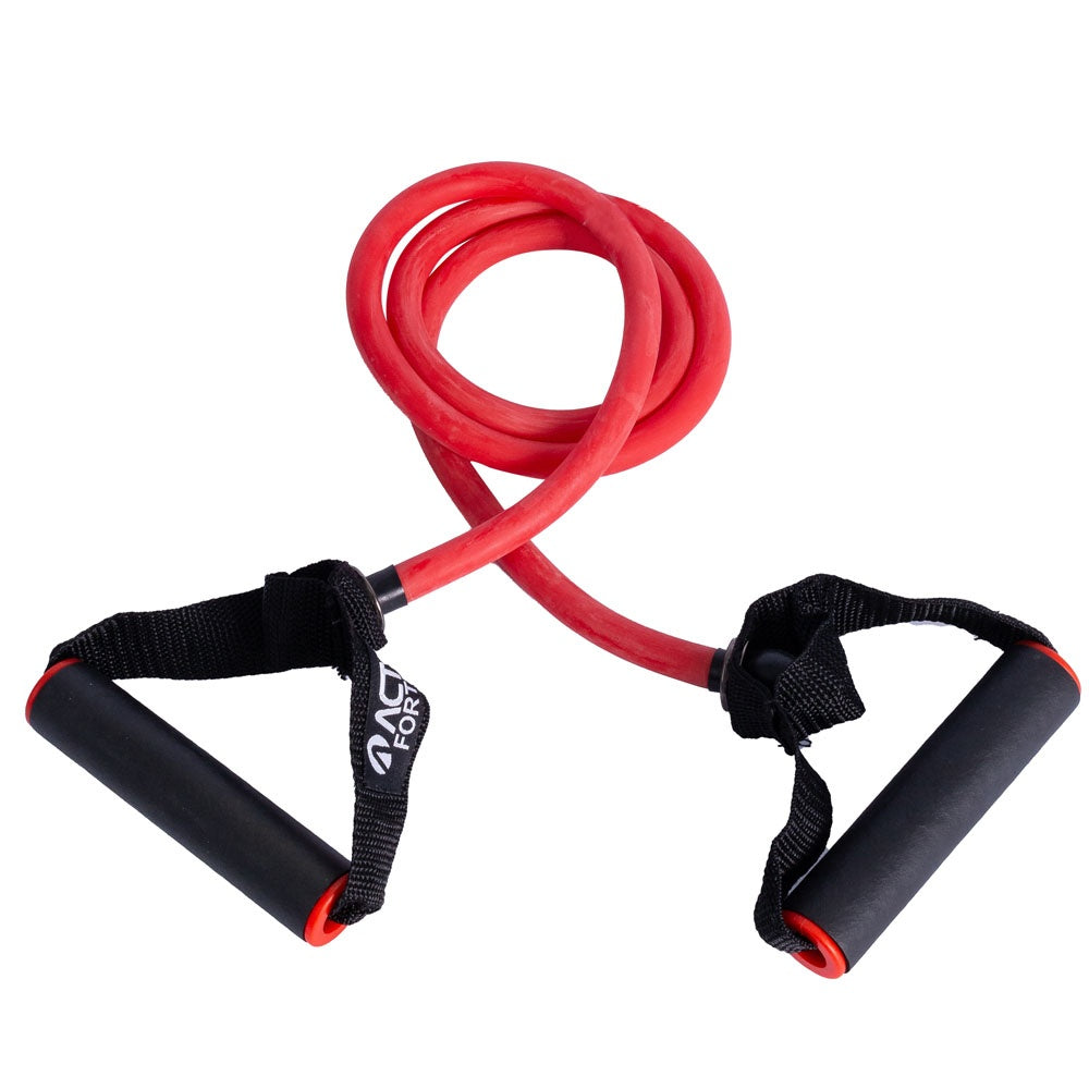 Extensor Elástico Forte Látex Nylon T287-F Vermelho Acte
