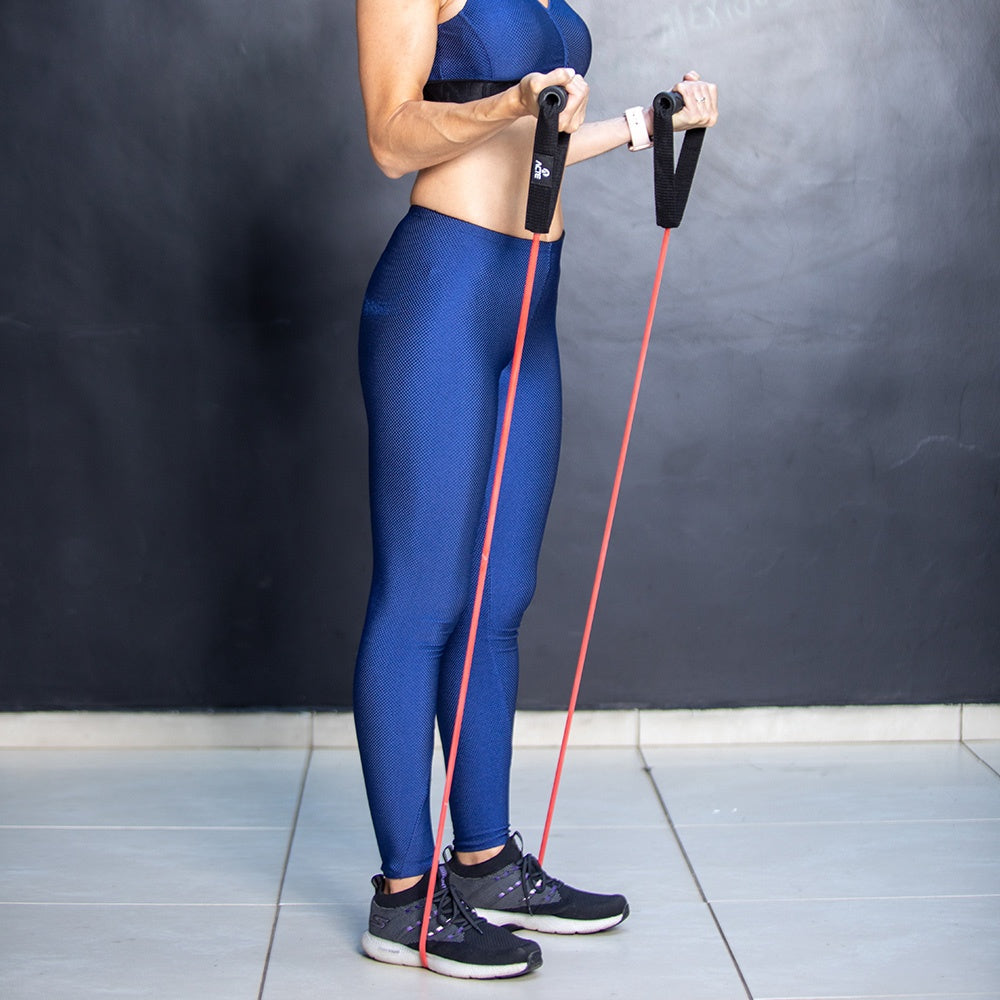 Extensor Elástico Forte Látex Nylon T287-F Vermelho Acte