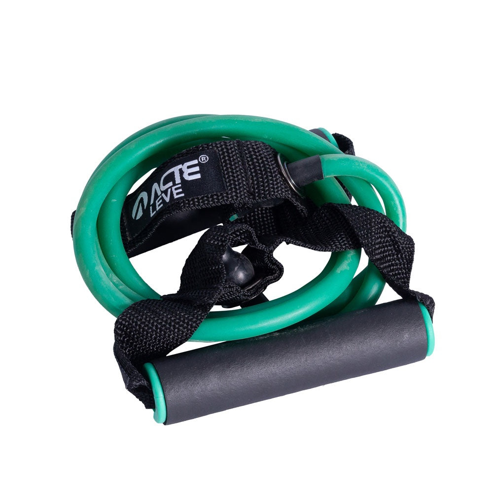 Extensor Elástico Leve Látex Nylon T287-L Verde Acte