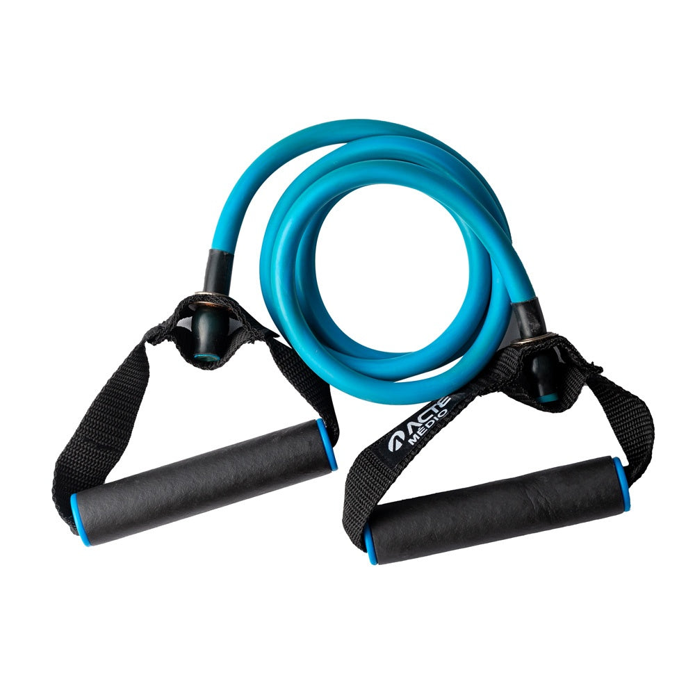Extensor Elástico Médio Látex Nylon T287-M Azul Acte