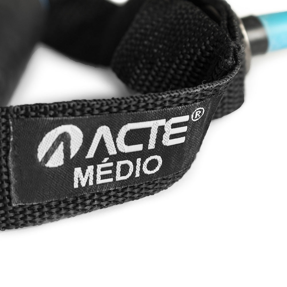 Extensor Elástico Médio Látex Nylon T287-M Azul Acte