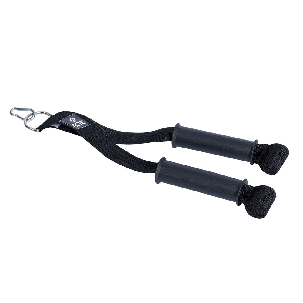 Puxador Tríceps 50cm Nylon PVC T289 Preto Acte