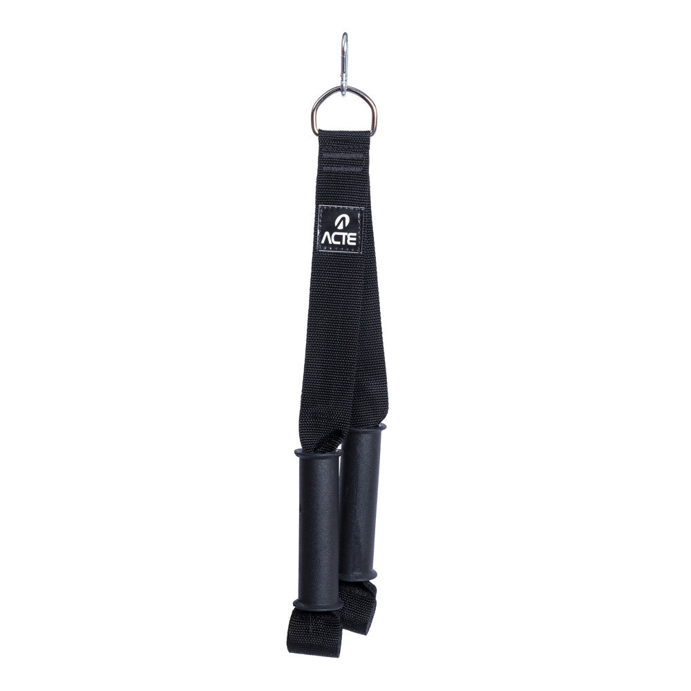 Puxador Tríceps 50cm Nylon PVC T289 Preto Acte