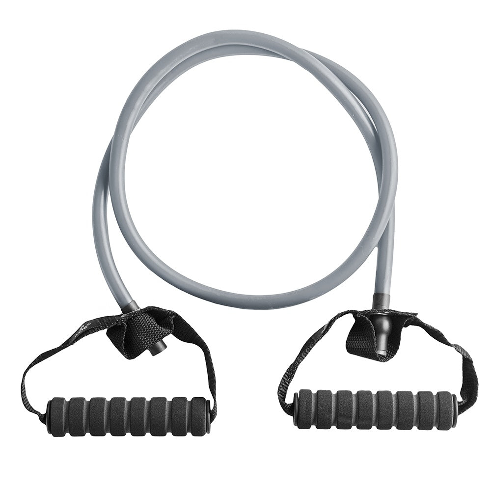 Extensor Master Para Braços E Pernas, Resistência Forte, 120Cm De Com., Cinza, T28 Acte Sports