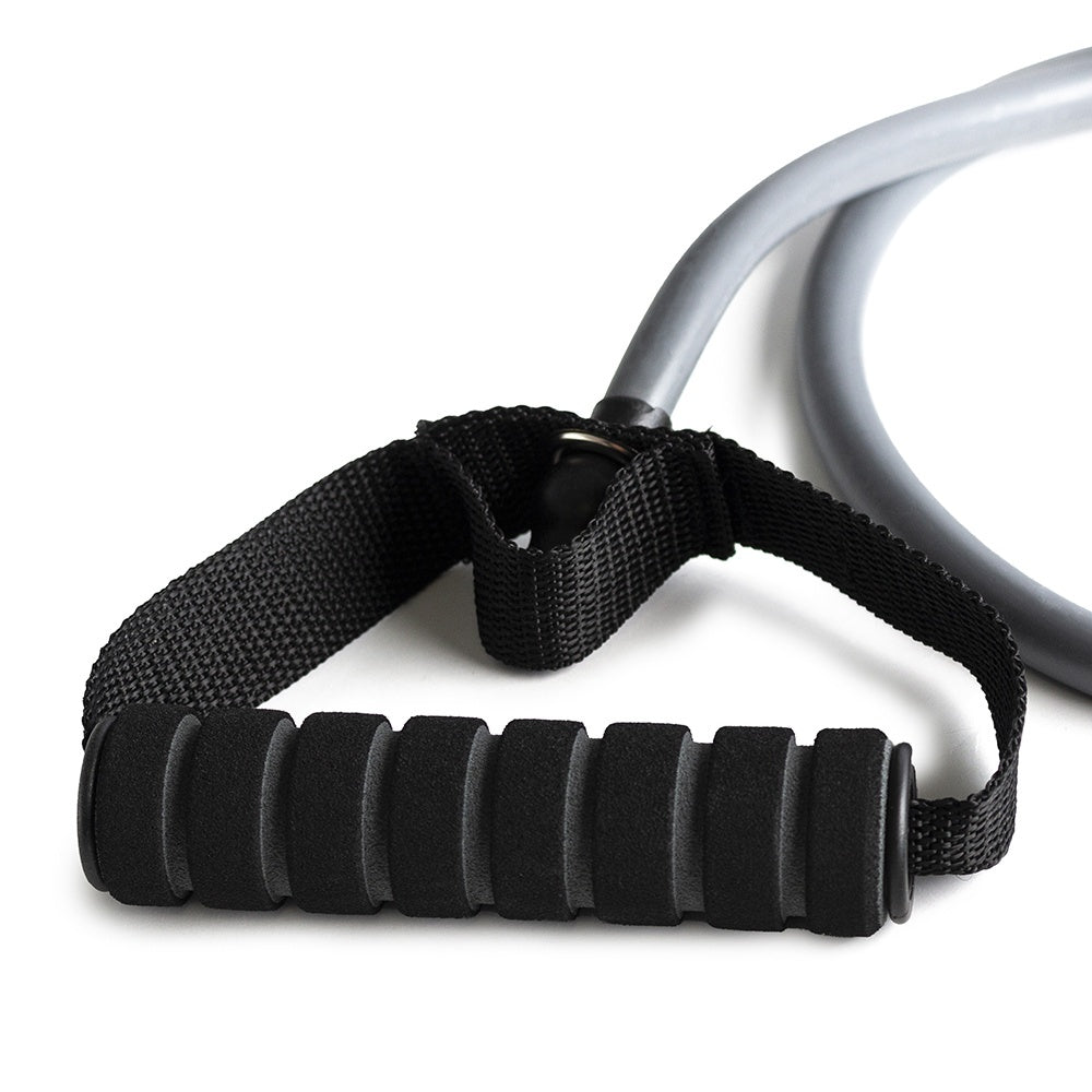 Extensor Master Para Braços E Pernas, Resistência Forte, 120Cm De Com., Cinza, T28 Acte Sports