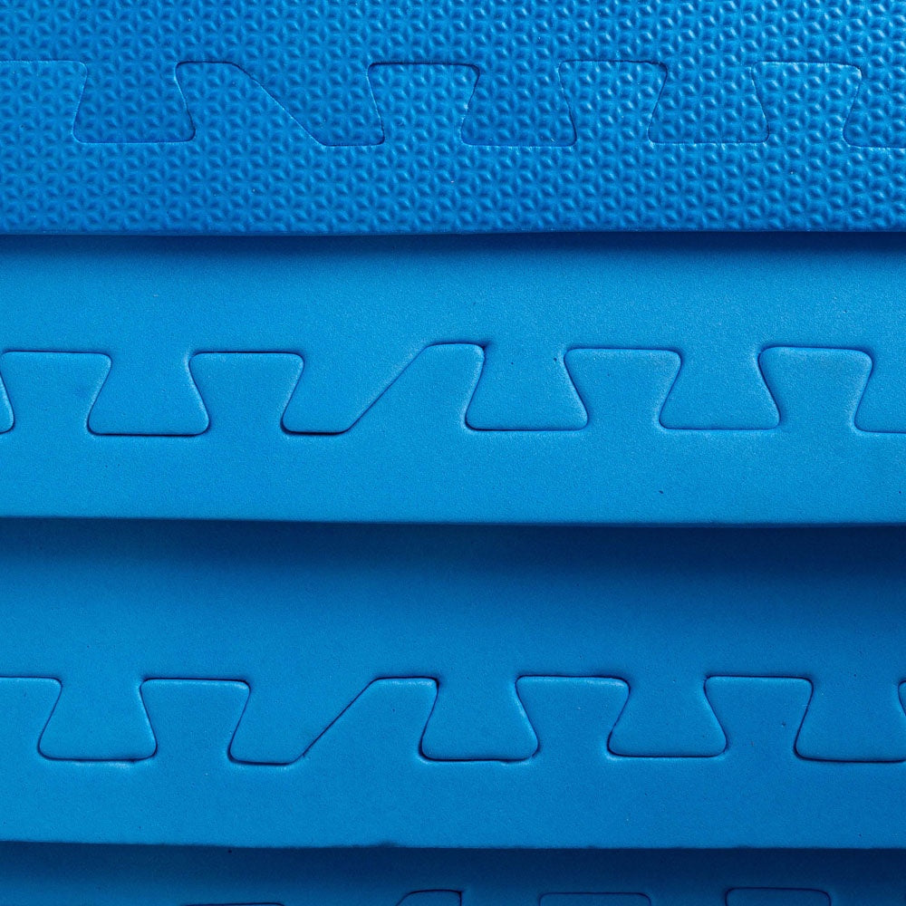 Kit Tatame 4 Peças 50x50x1cm EVA T292-AZ Azul Acte