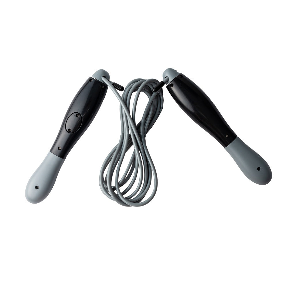 Corda Pular 2,80m Contador Digital PVC PP T293 Cinza Acte