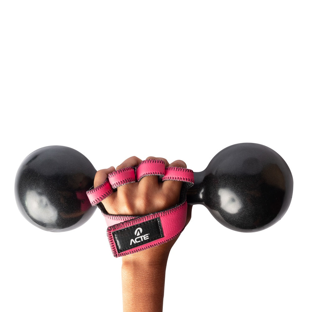 Par Luvas Protetoras P PVC T305 Rosa Acte