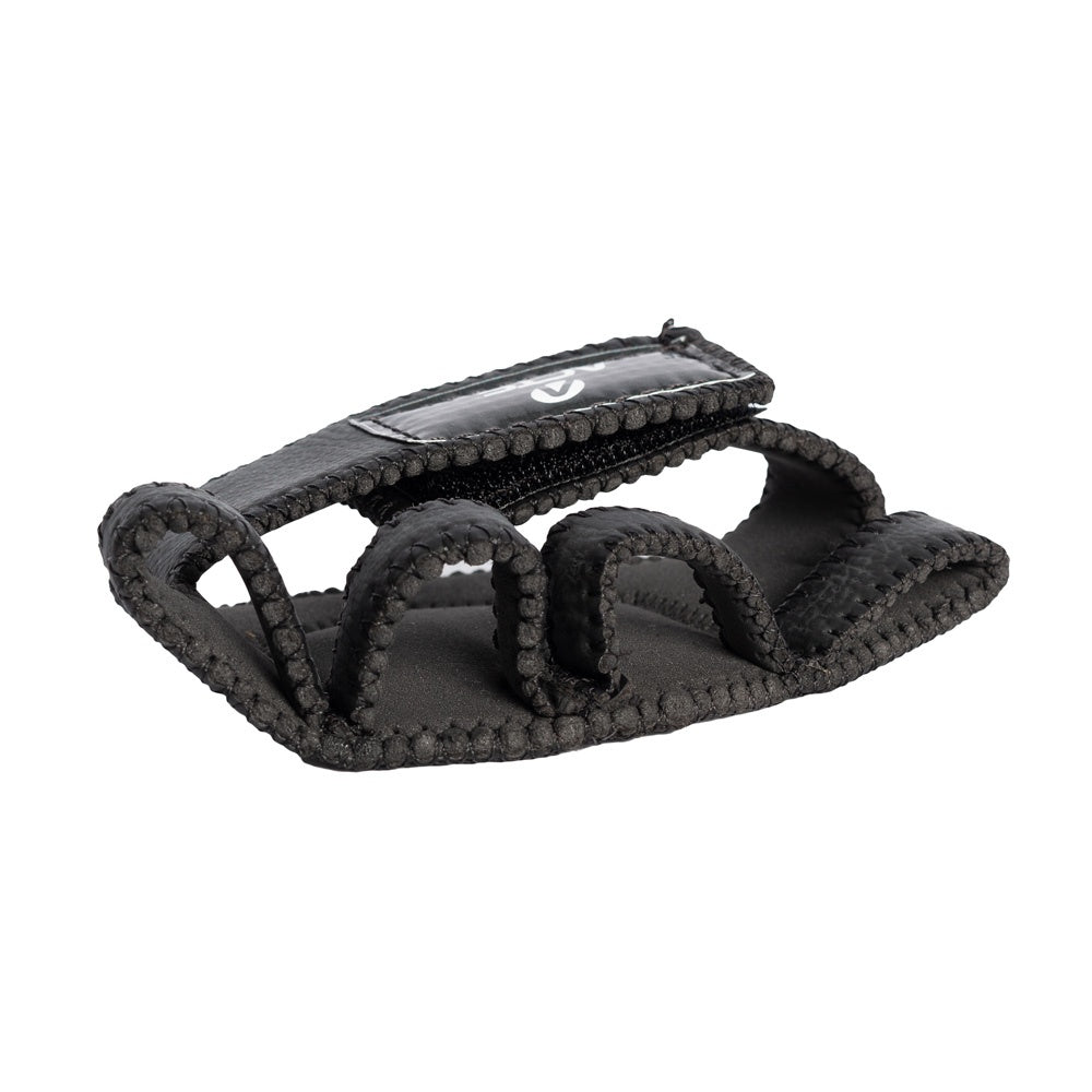 Luva Protetora Palmar P Nylon Couro T307 Preto Acte