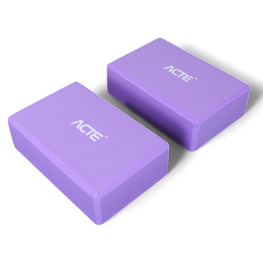 Kit de Yoga I Acte Tapete e Blocos Antiderrapantes