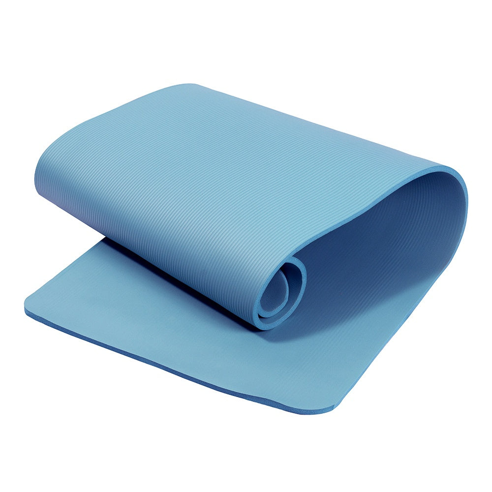 Tapete Comfort de Yoga Macio 1,80m T54, Funcional e Pilates , Azul
