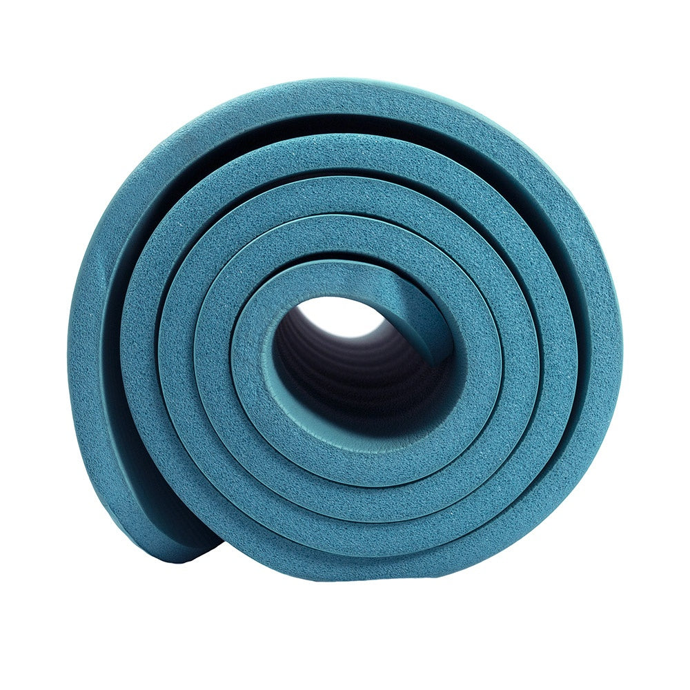 Tapete Comfort de Yoga Macio 1,80m T54, Funcional e Pilates , Azul - Acte