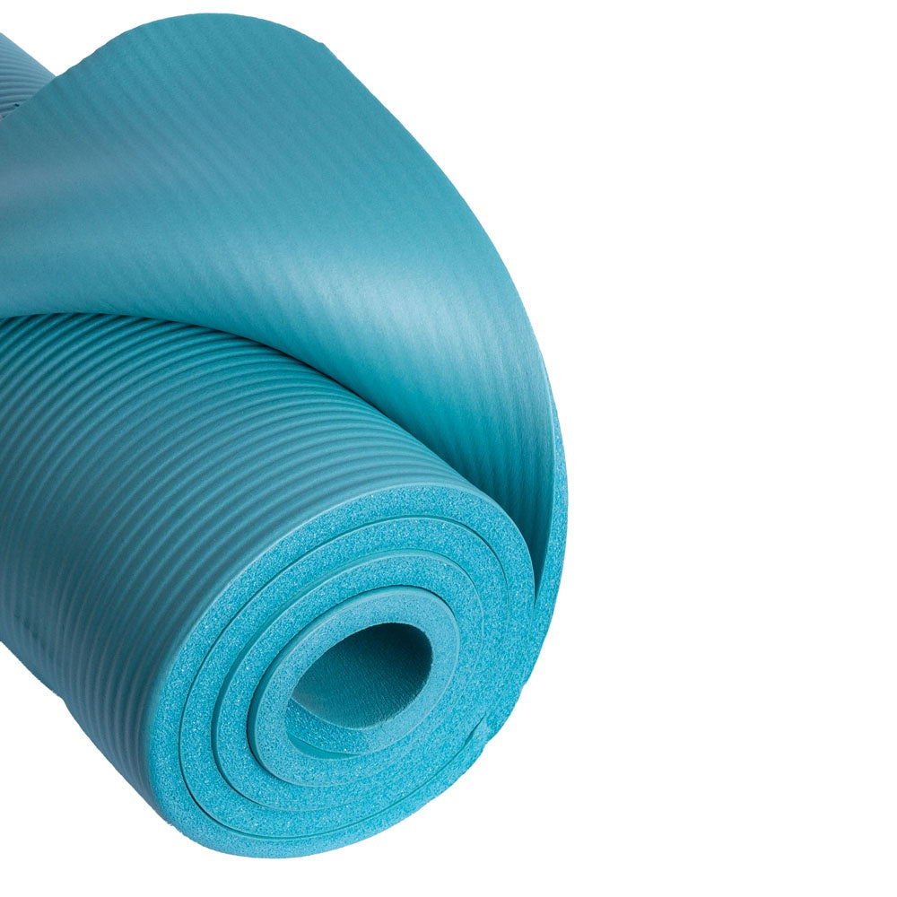 Tapete Comfort de Yoga Macio 1,80m T54, Funcional e Pilates , Azul - Acte