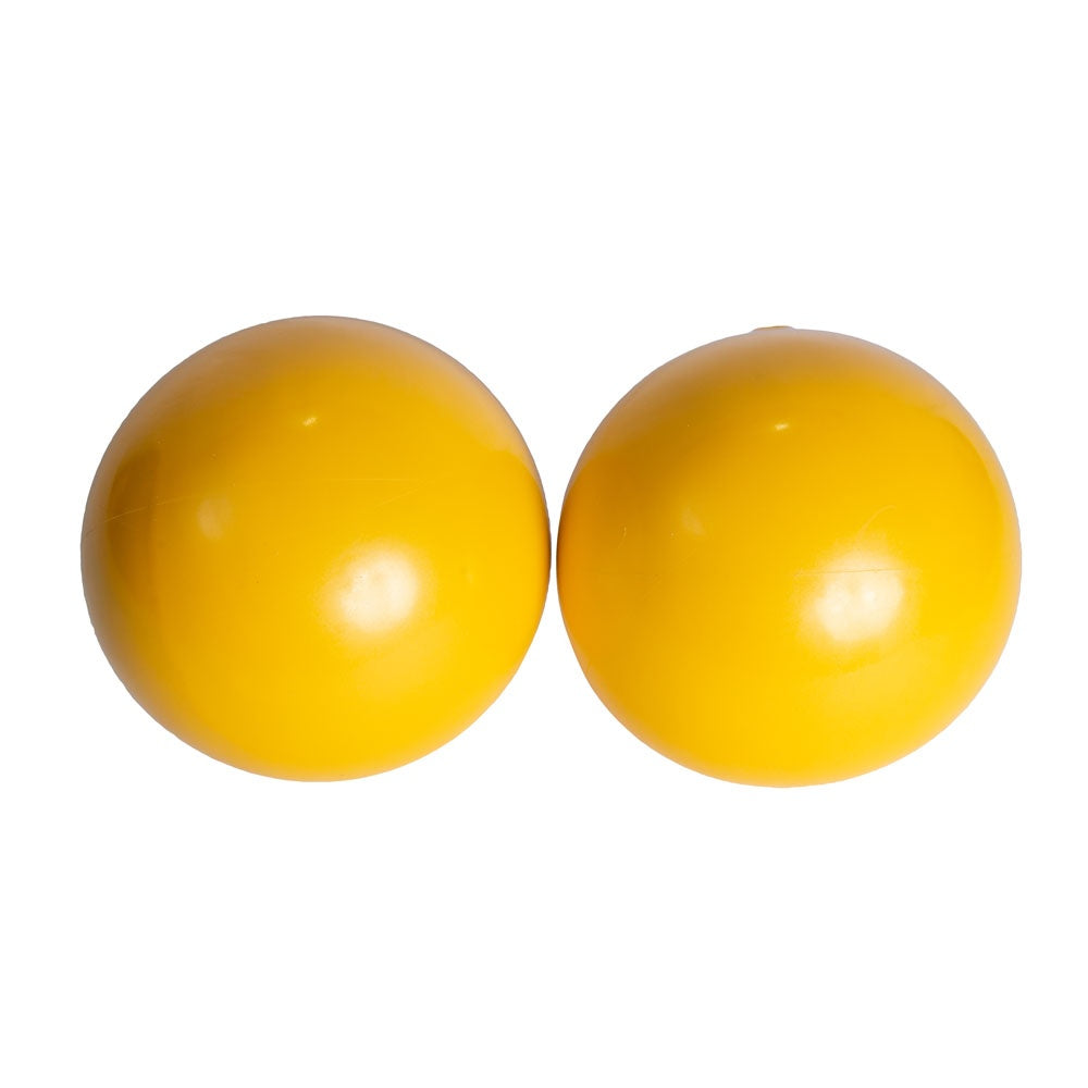 Par de Bolas Tonificadoras Amarelo 2Kg T56 Acte Sports