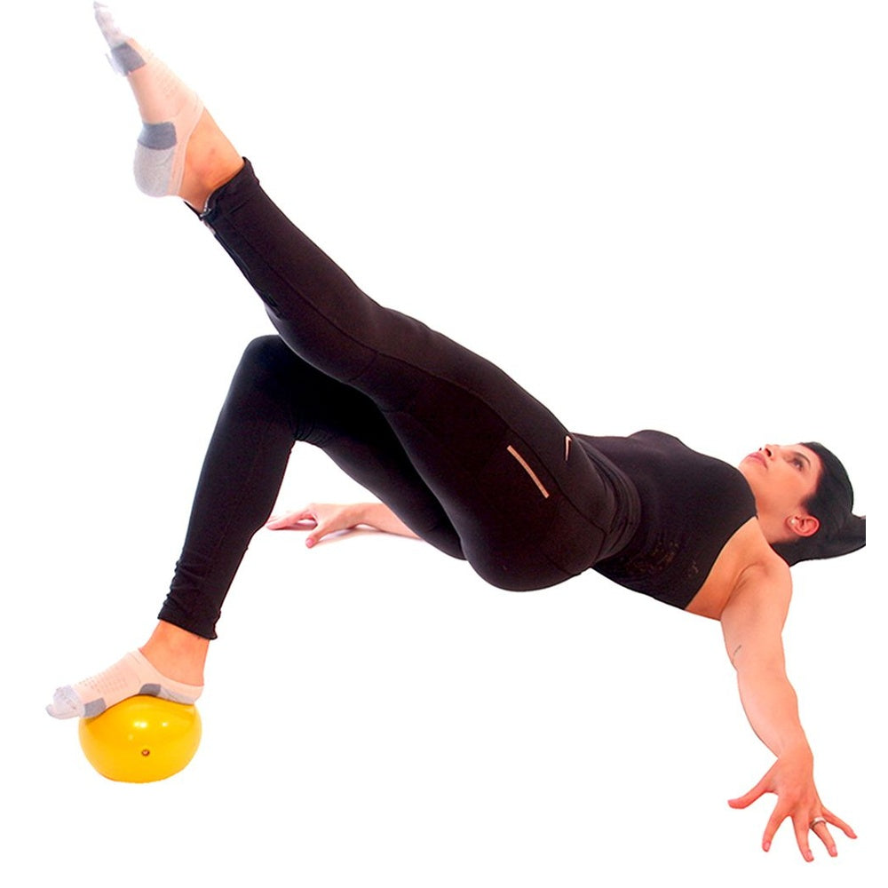 Par de Bolas Tonificadoras Amarelo 2Kg T56 Acte Sports