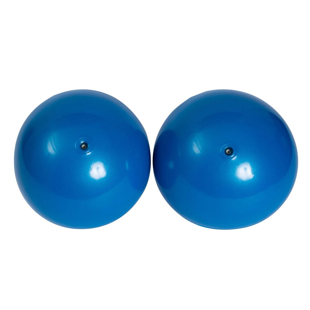 Par Bolas Tonificadoras 3kg PVC Areia T57 Azul Acte