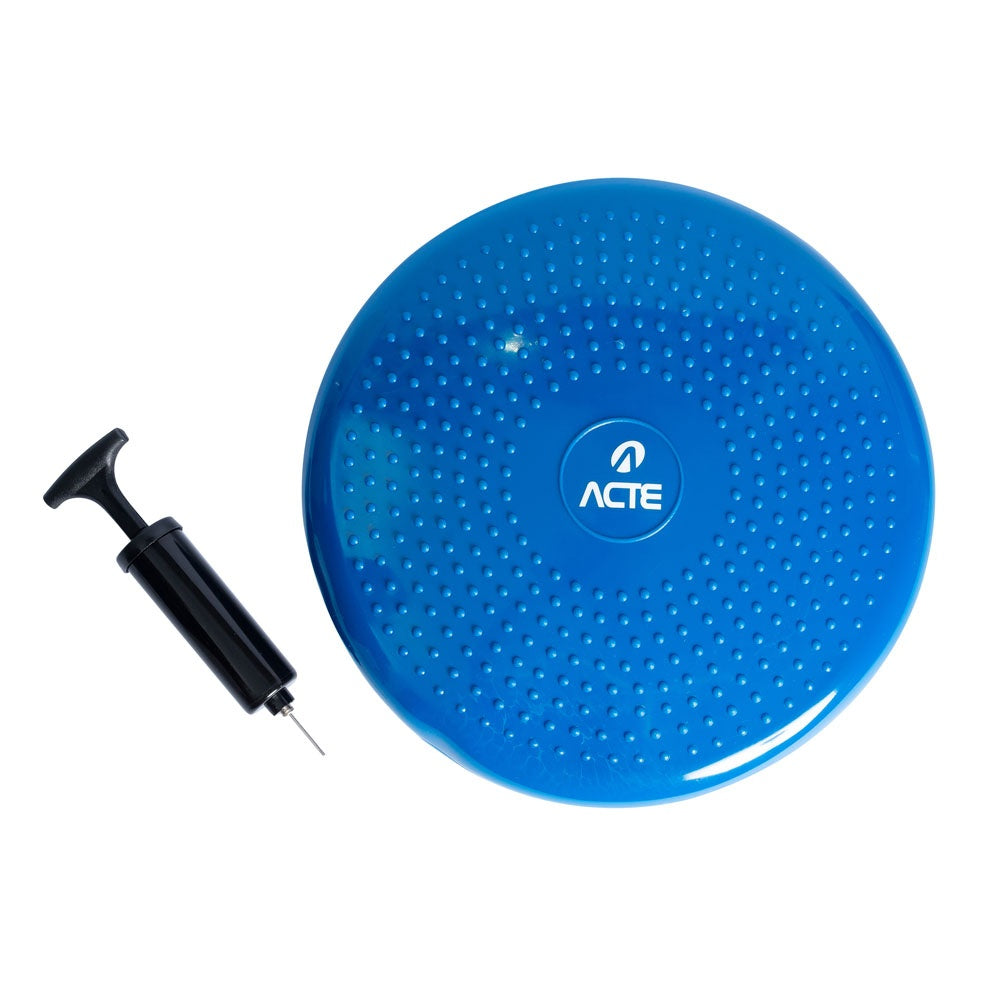 Disco de Equilíbrio 33 cm PVC MassageadorT6-AZ Azul Acte
