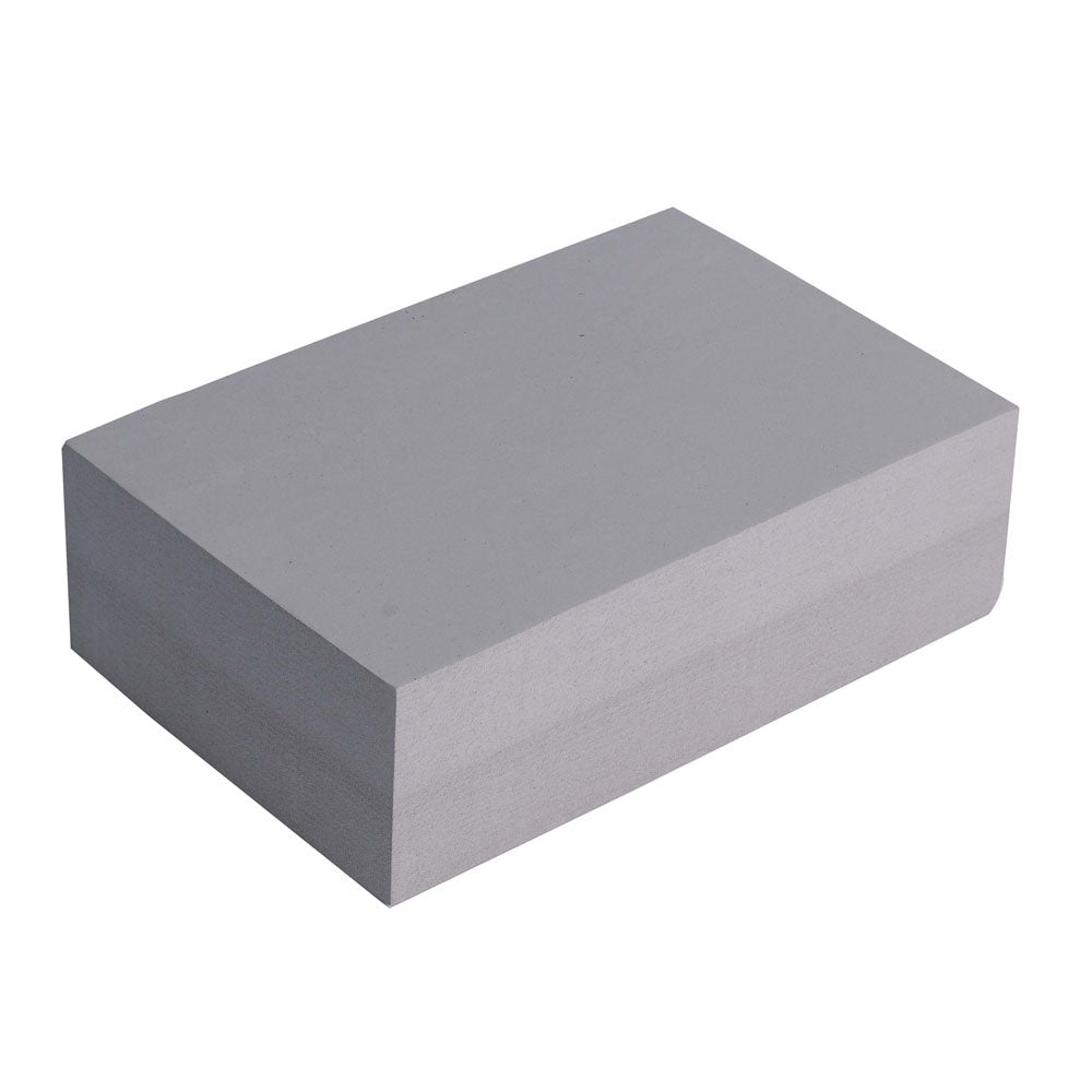 Bloco Yoga Pilates 23x15x7,5cm EVA T60-N Cinza Acte