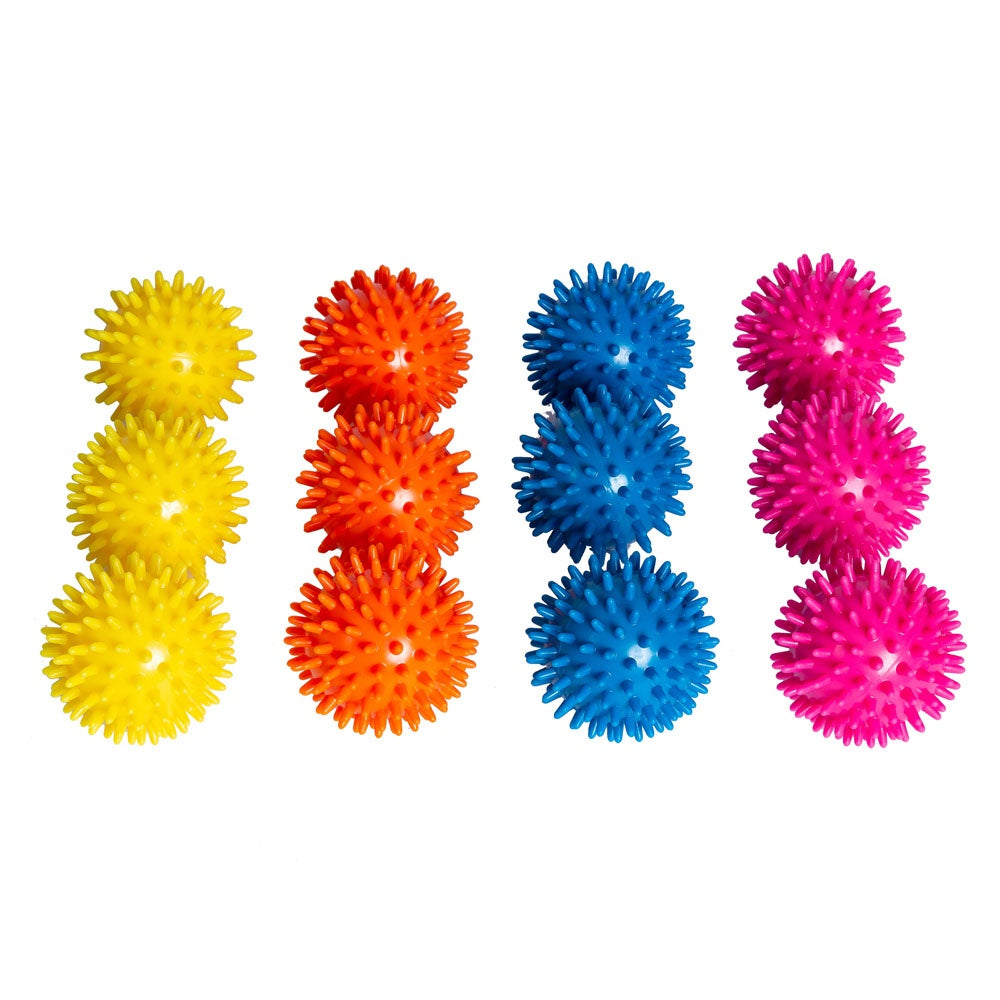 Kit Bola Fisioterapia 7 cm PVC Superfície Massageadora T62