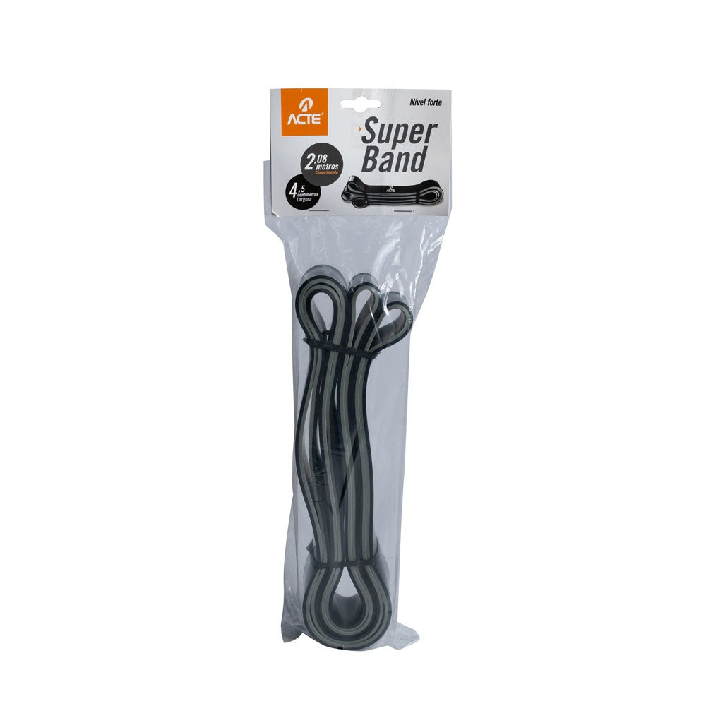 Super Band Forte Látex T65 Preto Acte