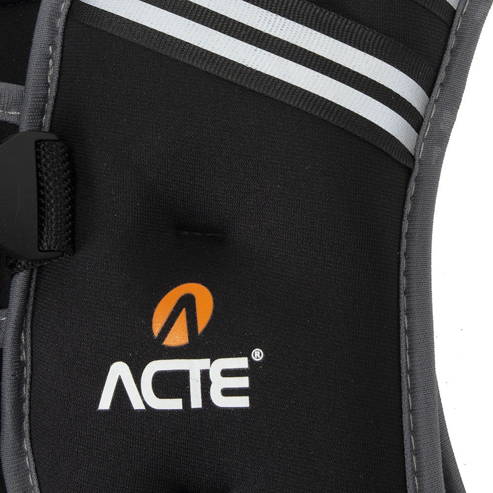 Colete Peso Neoprene 10kg T89, Musculação, Preto - Acte