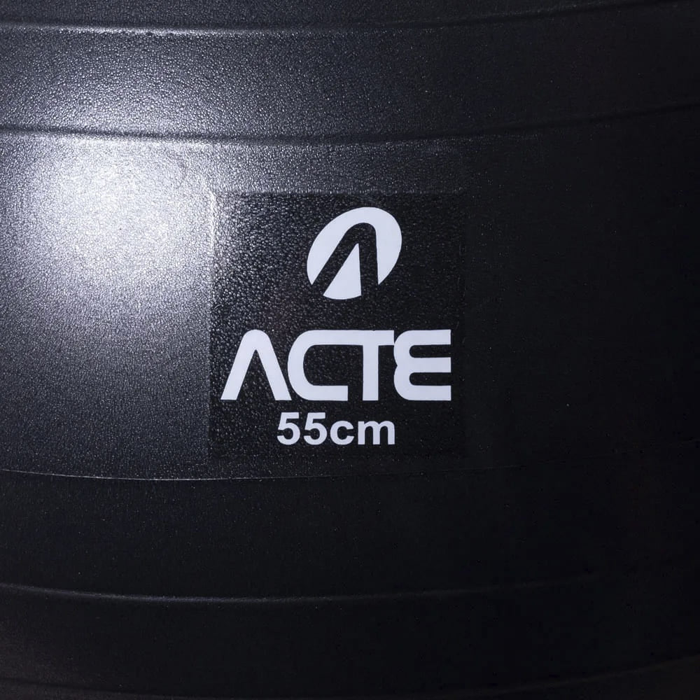 Bola de Pilates 55 cm T9-55 ACTE Cor:Preto