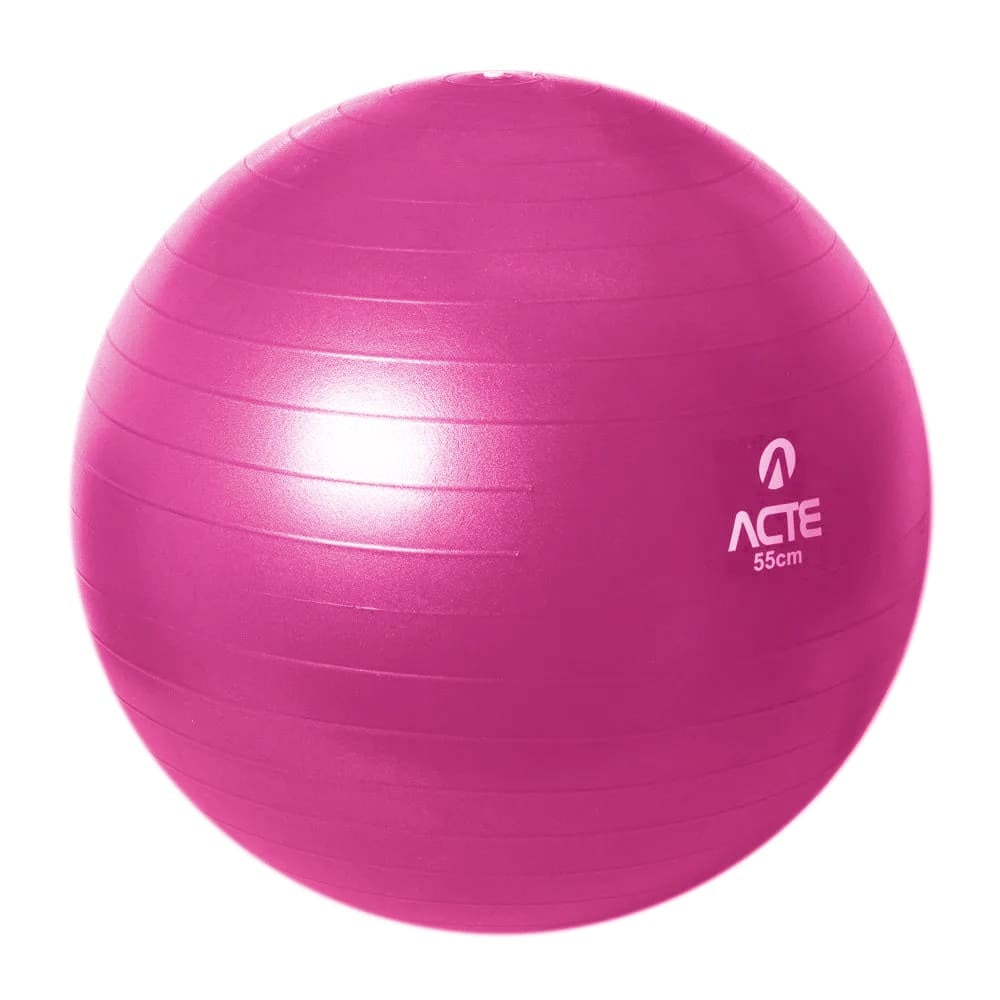 Bola de Pilates 55 cm T9-55 ACTE Cor:Rosa