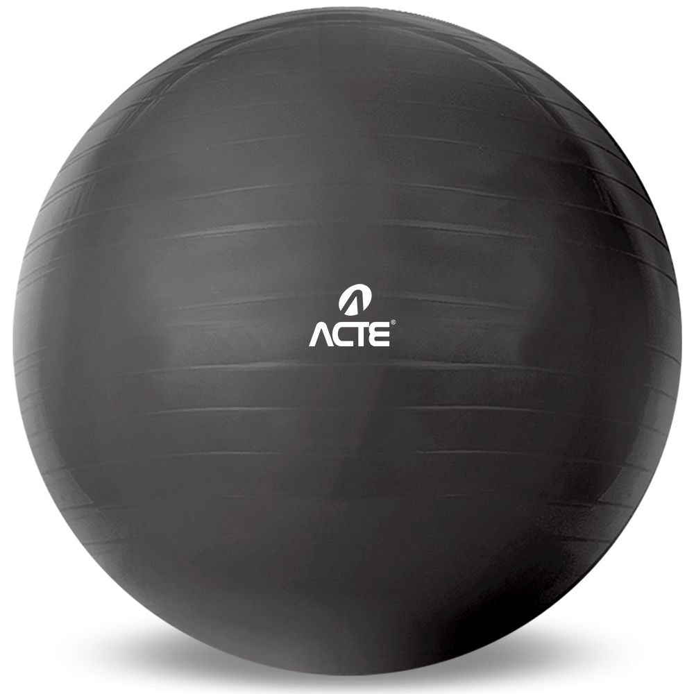 Bola Pilates 85 cm PVC Anti-Estouro T9-85 Preto Acte
