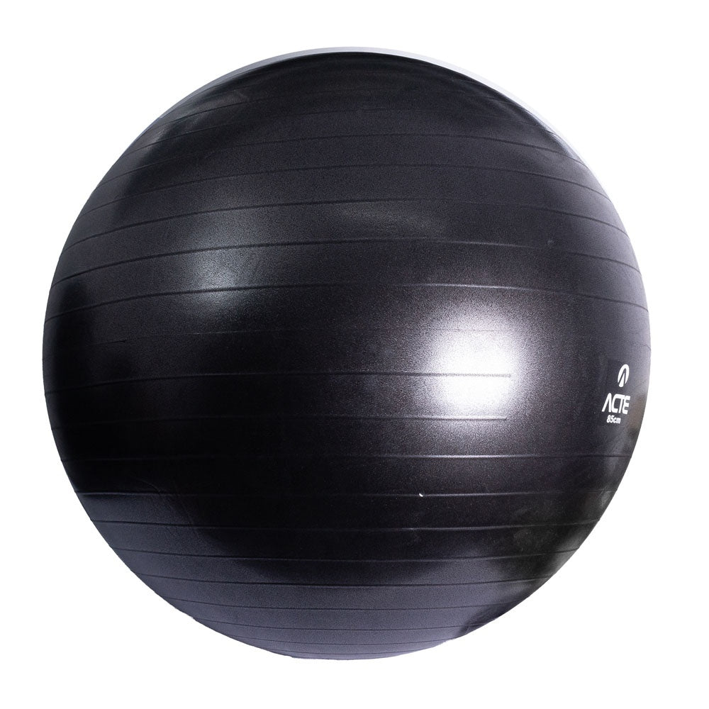Bola Pilates 85 cm PVC Anti-Estouro T9-85 Preto Acte
