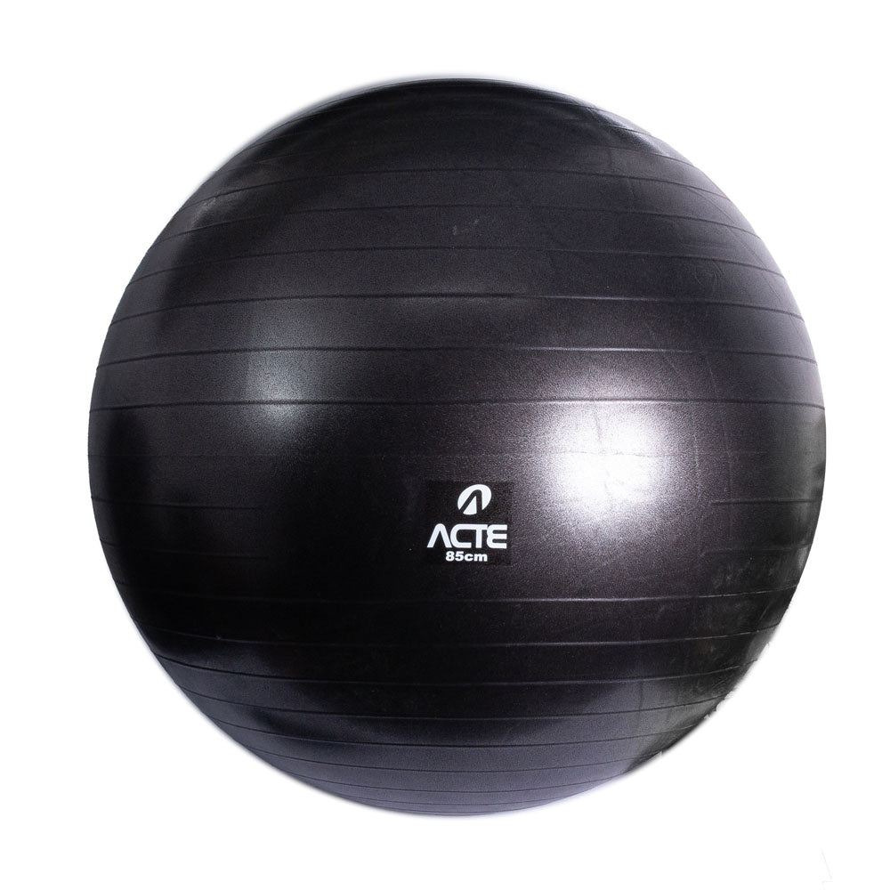 Bola Pilates 85 cm PVC Anti-Estouro T9-85 Preto Acte