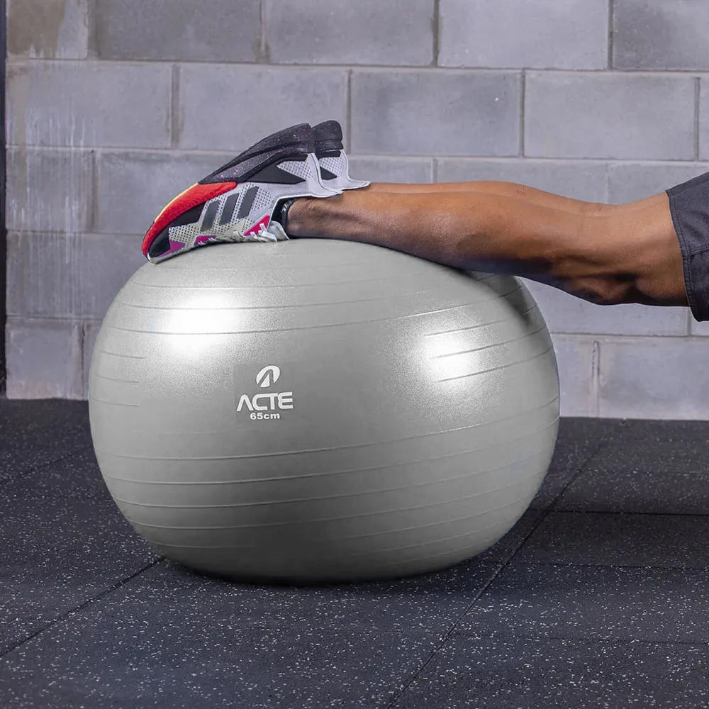 Bola de Pilates T9-C 65cm Cinza ACTE